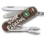 Нож-брелок Victorinox 0.6223.L2005 Classic "Gone Fishing" 58мм